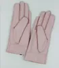 Gants à cinq doigts Réchauffement d'hiver Gants épais en cuir véritable pour enfant Gants en cuir véritable de type lourd Gants mignons en cuir véritable 230302