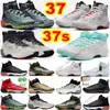 Jumpman 37S 37 Grafitti Basketball Shoes Hare Beyond Borders Guo Ailum Raptors Light Bone Rui Hachimura Jayson Tatum Bordeaux Siren Red Hommes Baskets Luxury Sneakers