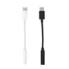 Nowy typ C do 3,5 JACK EARDPONE CABLE USB C do 3,5 mm Adapter słuchawek Aux dla Huawei Xiaomi Samsung