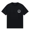 Erkek Tişörtler Moda Erkekler T-Shirt 2023 Louiseity Yeni Pamuk Yumuşak Kırışıklık Dayanıklı Baskı Mektupları Günlük Öğrenci Çift Kısa Astar Viutonity 03-03
