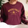 Kadın Hoodies Sweatshirts Mystic Falls Virginia Sweatshirt Salvatores Hoodie Unisex Uzun Kollu Müret