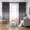 Curtain Nordic Blackout Light Curtains For Living Room Bedroom City Drapes Window Treatments Home Decoration