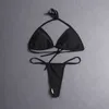 Classiques pour femmes concepteurs de bikinis métalliques de la plage de plage de la plage thong biquinis brésilien micro bikini sets sexy deux pièces de maillot de bain