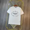 T-shirts pour hommes Designer femmes coton noir et blanc triangle classique marque plusieurs styles infroissable respirant été mode manches courtes surdimensionné Haut