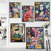 Graffiti-Leinwandgemälde, abstrakte Pop-Street-Poster und Drucke, Wandkunstbild für modernes Zuhause, Wohnzimmer, Dekor, Frameles Woo