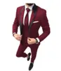 Costumes pour hommes bleu clair Double col personnalisé Blazer pantalon hommes vêtements de mariage mode luxe ensembles 3 pièces veste pantalon gilet