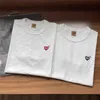 メンズTシャツ小さなハート人間の女の子は泣かないファッションTシャツ男性1 1最高品質刺繍人女性