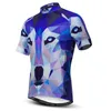 Racingjackor 2023 Weimostar Summer Short Sleeve Cycling Jersey Ropa Ciclismo Riding Sports Road Mtb Bicycle Clothing Wear Bike Jerseys