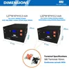 5kwh 10kwh 20kwh 16S 48V batterie scatola fai da te Kit batteria per sistema di accumulo di energia Custodia 230Ah 280Ah 302Ah LiFePO4 Battery Box