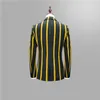 남자 양복 2023 남자 줄무늬 격자 무늬 정장 세트 3 피스 패션 비즈니스 캐주얼 재킷 웨딩 연회 드레스