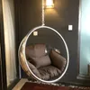 Camp Furniture Hanging Ball Space Chair Glass Indoor Basket Nordic Outdoor Swing Home Stay Transparent Bubble