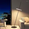 Vloerlampen zwart/whte eenvoudige lampontwerper Nordic Creative Metal Stand Lights Home El Art Decor Lighting Aankomst