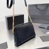 Mode sac à bandoulière coquille femmes sac plaid design chaîne en métal sacs à bandoulière