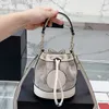 Mini sacchetti di secchio Caldo 7 Colori Designer Borsa per donne Bulle Fine in pelle Luxury Borse classiche borse da femmina borsetta femminile 230523bj