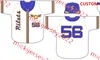 Mike Hegan Seattle Pilots 1969 야구 저지 커스텀 스티치 mens 청소년 3 Joe Schultz 56 Jim Bouton 5 Don Mincher Seattle Jerseys