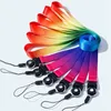 Verstellbare Regenbogen-Anti-Verlust-Gurte, abnehmbare Handy-Umhängeband zum Aufhängen, Handy-Gurte, umhängebare Handy-Lanyards