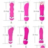 Inne przedmioty dla zdrowia Mini AV Vibrator Gspot Wibracje Realistyczne dildo żeńskie masturbator erotyczny Clit