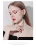 Dangle Earrings & Chandelier EYER Luxury Unique Half Moon Big Stud Full Micro Pave Cubic Zirconia CZ Wedding Fashion Women Jewelry Clip On