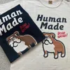 T-shirt da uomo Four Seasons Human Made Dog T-shirt moda uomo 1 1 B Qualità Human Made Donna Vintage Camicia in cotone manica corta Tee G230301