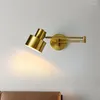 Wall Lamps Reading Lamp Modern Led Bathroom Vanity Deco Swing Arm Light Turkish Bed Glass Sconces