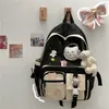 Bolsas escolares garotas bonitas mochilas mulheres de grande capacidade Ins simples para adolescentes femininas coreanas harajuku bookbag fadies