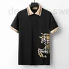 Herren Polos Designer Sommer Tees Polo T-Shirt Buchstaben Print Bur Kurzärmele Original Luxus Männer Hip Hop Tee plus über Größe XL 2xl 3xl 4YQW