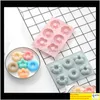 Moulds Bakeware Kitchen Dining Bar Garden NonStick Mold Muffin Cake Sile Donut Baking Home Dessert Mould Sz593 Drop Delivery