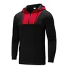 Abbigliamento da uomo 2022 Nuovo sport Sport Casual Zillo Cinta Copro Contrasto Pullover Pullover Cored Feligia con cappuccio