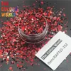 Nail Glitter TCT-260 Mix Color Round Dot Form Nails Glitter Nail Art Decoration Body Glitter Makeup Face Målning Gel Handwork Henna DIY 230302