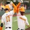 Tennessee Volunteers College Baseball Todd Helton Yan Gomes Matt Duffy Eric Gilliam Alex Sosnowski Reed Fell ALL stitched white Jersey