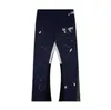 Spring and Autumn Designer Pants Mens Sweatpants Galleryes Depts Speckled Galleryse Depts Brand Letter Print Womens Couple Loose Pants