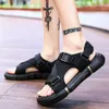 Slippers 2023 Summer Man أحذية عارضة أحذية تنفس شبكية ذكور صندل شاطئ