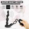 Hinterhof Analplug Vibration Prostata-Massagegerät G-Punkt Mann und Frau Paare teilen Vibration Männer verwenden Masturbationsgerät Sexprodukte GS12