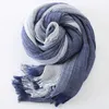 Scarves Scarves New 2021 Fashion Winter Scarf Men Women Ladies Cotton Scarf Warm Female Shawls And Scarves Echarpe Men Scarves L230302