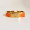 High quality designer design Bangle stainless steel gold buckle bracelet fashion luxury jewelry men and women bracelets