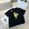 Erkek Tişörtler Moda Erkekler T-Shirt 2023 Louiseity Yeni Pamuk Yumuşak Kırışıklık Dayanıklı Baskı Mektupları Sıradan Öğrenci Çift Kısa Astar Viutonity 05-01