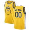 Custom Basketball Jersey Men Men Youth Golden Stephen 30 Curry Andrew State 22 Wiggins Klay 11 Thompson 3 Poole 00 Jonathan Kuminga