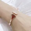 BUIGARI Gonna a ventaglio firmata braccialetto singolo per donna diamante Placcato in oro 18 carati di altissima qualità stile classico Mai sbiadire regalo squisito 036