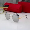 2023 Rayben Sun Glass Marca de moda de lujo Gafas de sol Hombres y mujeres Diseñador de moda Pola Polaroid Nylon HD Lente Diseño sin montura Color 7