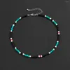 Choker Colorful Small Seed Beads Short Necklace Men Trendy Beaded Chain 2023 Fashion Jewelry On Neck Accessories Collar