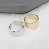 Anillos de racimo personalidad Irregular ancho para mujer joyería de boda anillo de dedo Vintage ajustable Anillos suave grande Bague