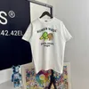 Męskie koszulki 2022SS Made Made T-shirt Men 1 1 Najwyższej jakości Made Du Women Kawaii T Shirt Slub Bawełniane koszule G230301