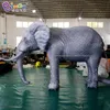 Schommels Op maat gemaakte buitenreclame Opblaasbare simulatie Dierlijke olifant Cartoon realistische modellen voor dierentuinpretparkdecoratie W