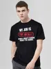 Men's T-Shirts Funny MY JOB IS TOP SECRET T Shirt men Summer cotton Short Sleeve man T-Shirt Humour Hip Hop T-shirt casual Tops Mens Tee Shirt 230302