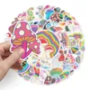 Papel de regalo MX/50 Uds pegatina de seta para planificador Scrapbooking papelería calcomanías impermeables Laptop chico