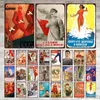 Vintage Historiska figurer Slogans Metal Tin Signs Målar Metal Signs Bar Kitchen Club Home Party Decor30x20cm W03