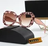 Nieuwe designer zonnebril Mode Man Women Sunglass Goggle Adumbral -bril 5 Kleuroptie Logo Zonneglazen Zeer mooi