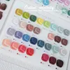 Rormays 15 мл гель -лак для ногтей в Южной Корее 60 Цветовые набор Полу постоянного ультрафиолетового светодиодного лака гель -гвоздь.