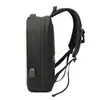 Backpack Anti-Theft Waterproof School Backpacks USB Charging Earphone Connect Men Business Travel Bag EVA Hard Shell Bags