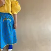 Skirts Girls spring cartoon skirts Korean style 2022 cute baby girl cotton casual skirts little princess 1-7Y T230301